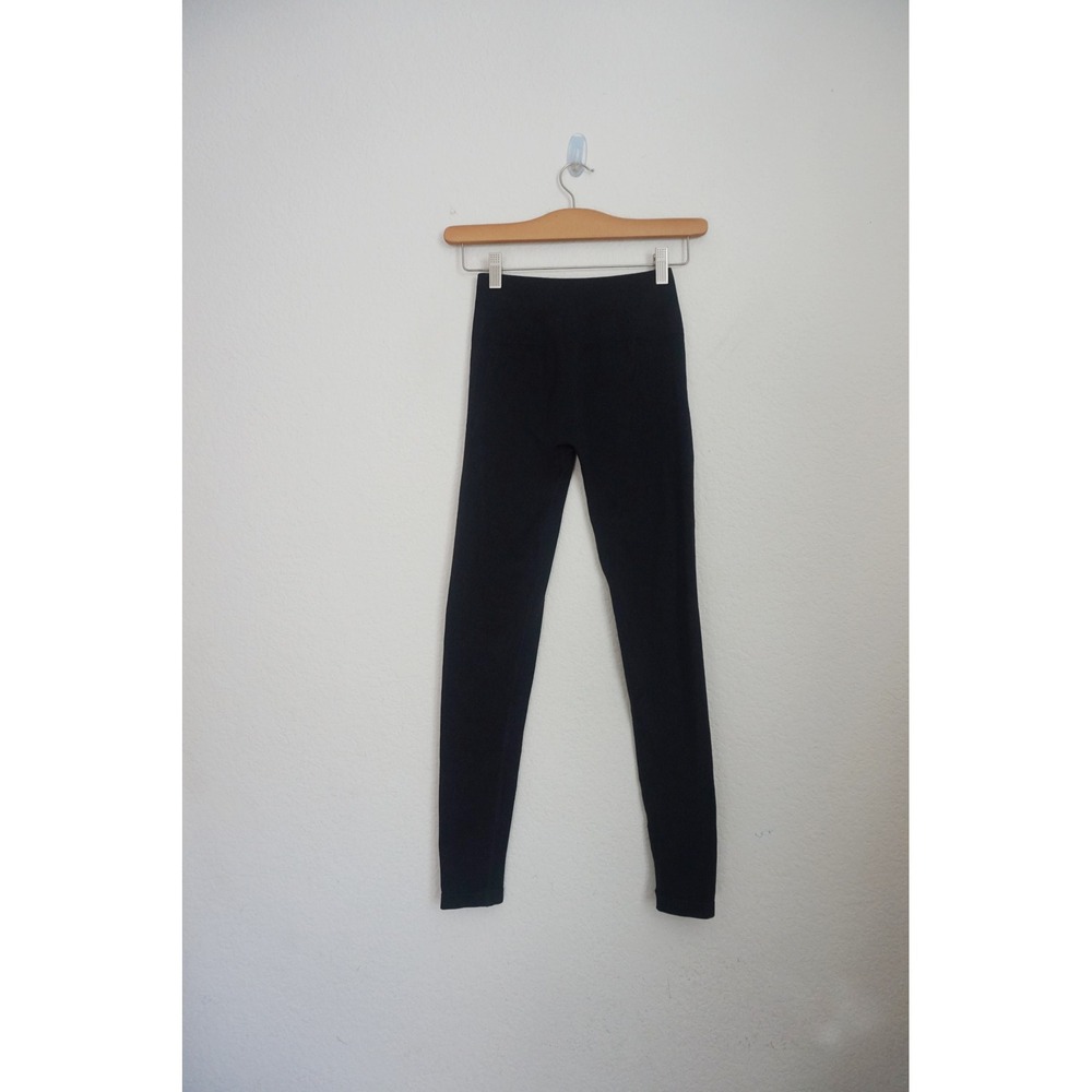 AUROLA‎ Black Seamless High Waisted Leggings Ruched Butt Lift Gym size S/M